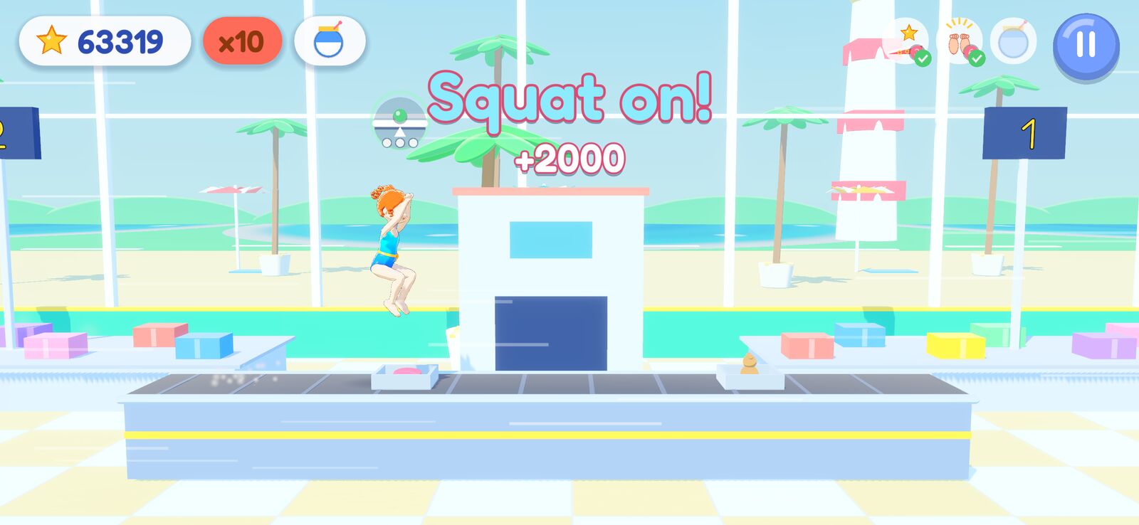 Cartwheel City: a squat on at the airport with a x10 flow multiplier
